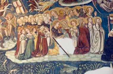 St. Maria in Piano kerk, Loreto Aprutino, Abruzzo, Italië